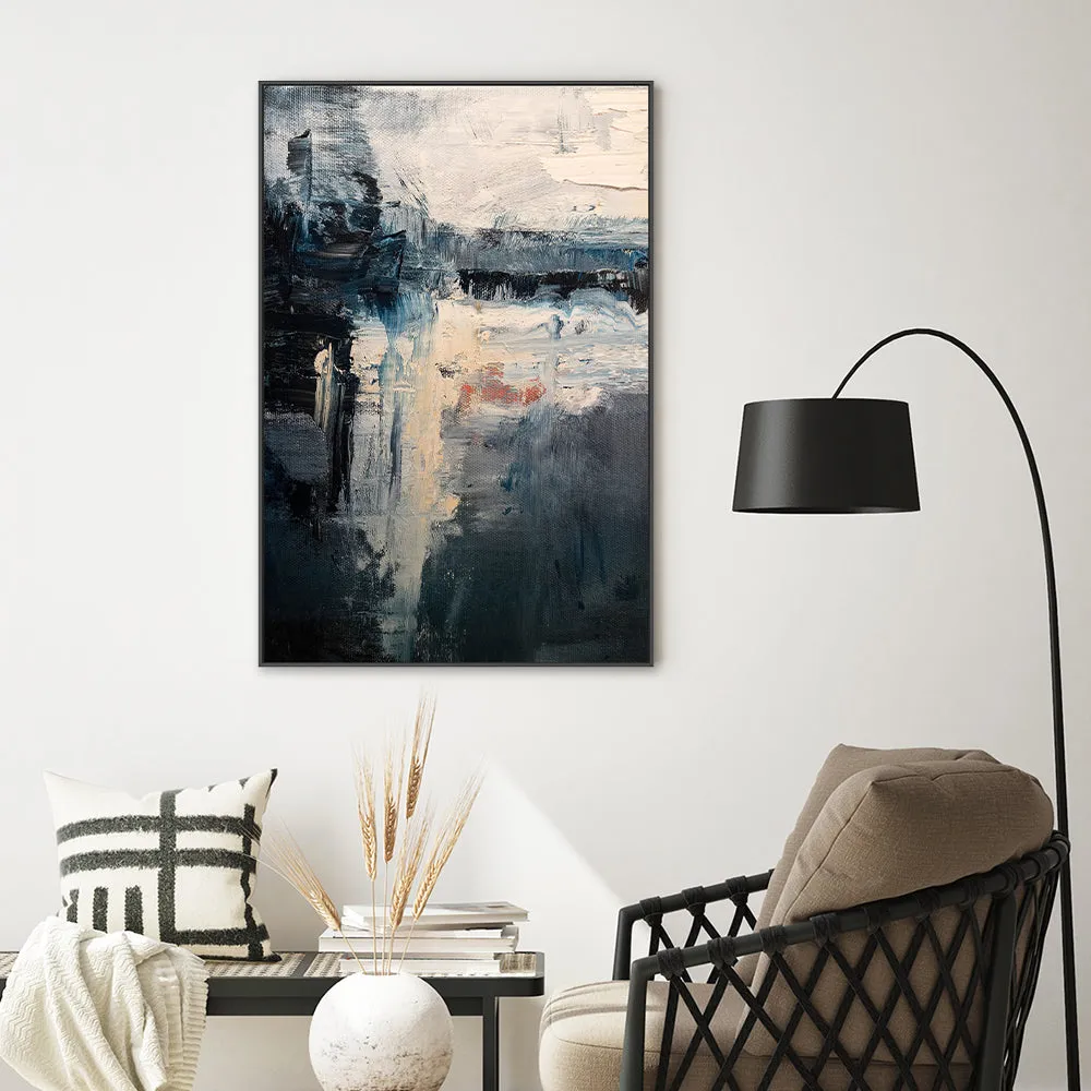 A Hint of Red, Hand-Painted Canvas