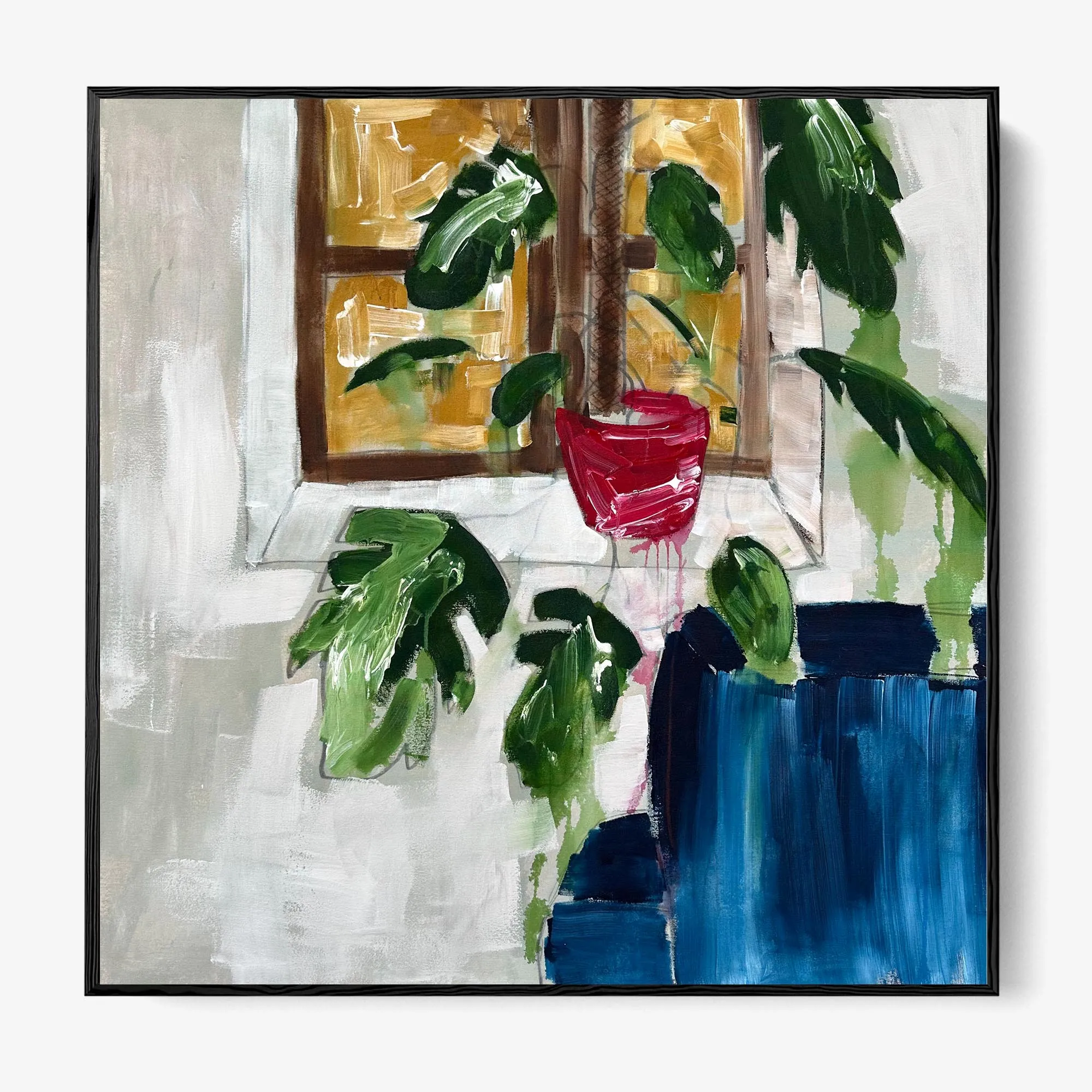 Abstract Botanical Study - Original Painting