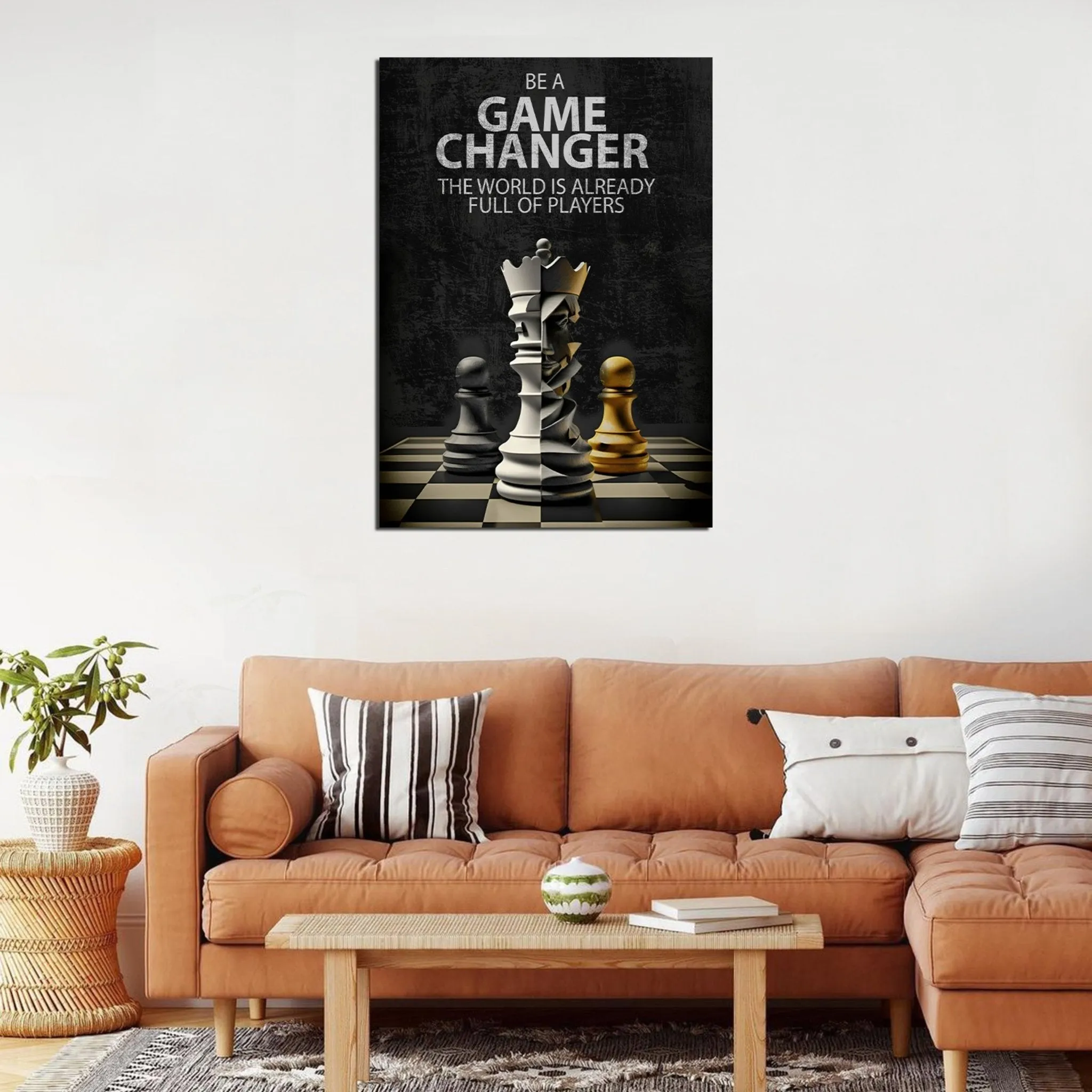 Be A Game Changer Wall Art
