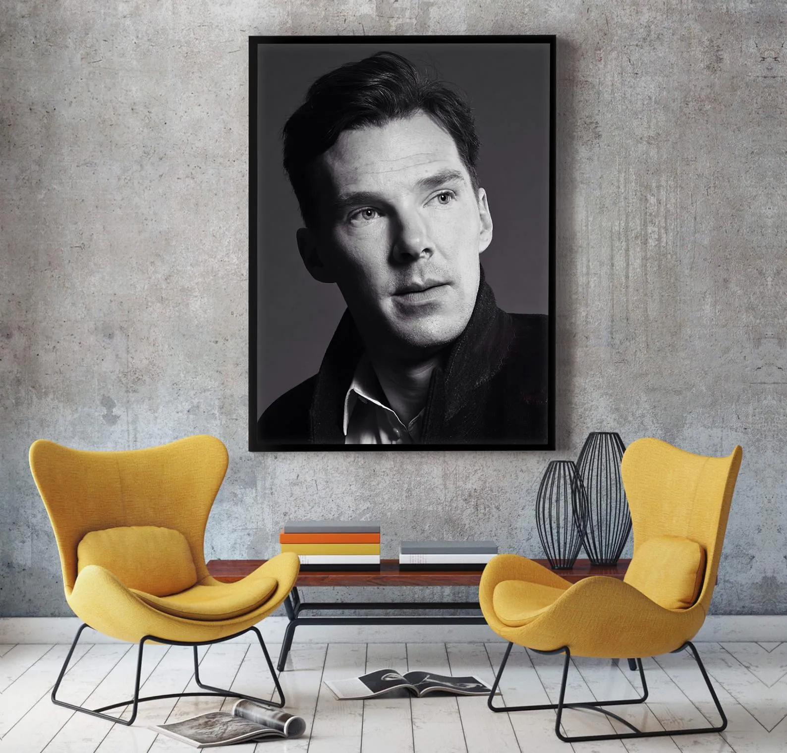Benedict Cumberbatch Poster, Sherlock Holmes Art, Sherlock Poster, Custom Poster, Canvas Poster, Rolled Canvas, Home Decoration, Wall Art