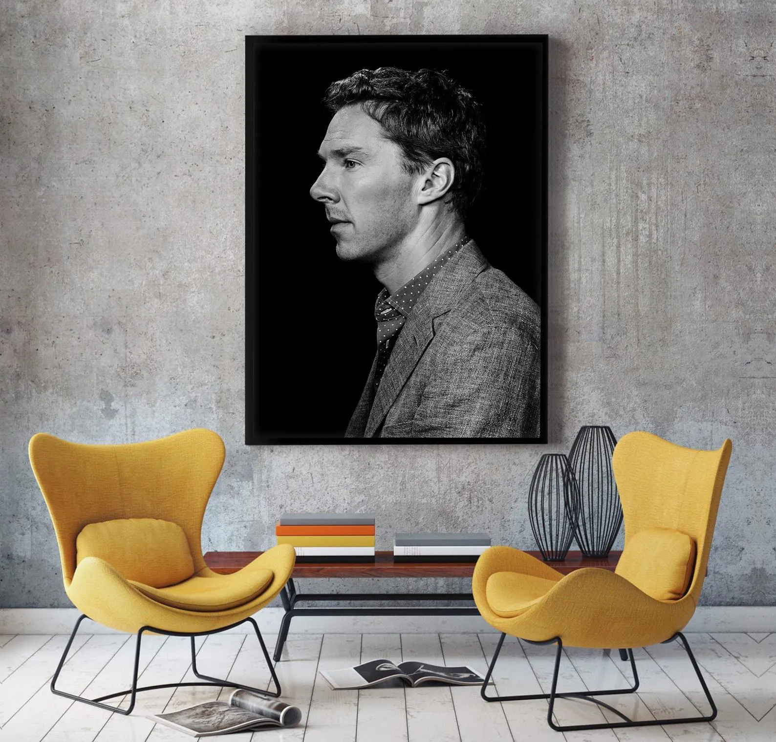 Benedict Cumberbatch Poster, Sherlock Holmes Art, Sherlock Poster, Custom Poster, Canvas Poster, Rolled Canvas, Home Decoration, Wall Art