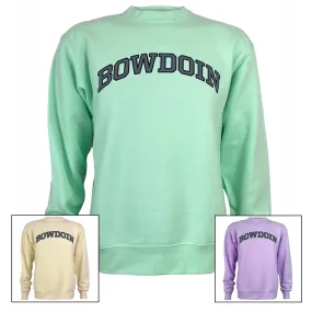 Big Cotton Crew with Arched Bowdoin