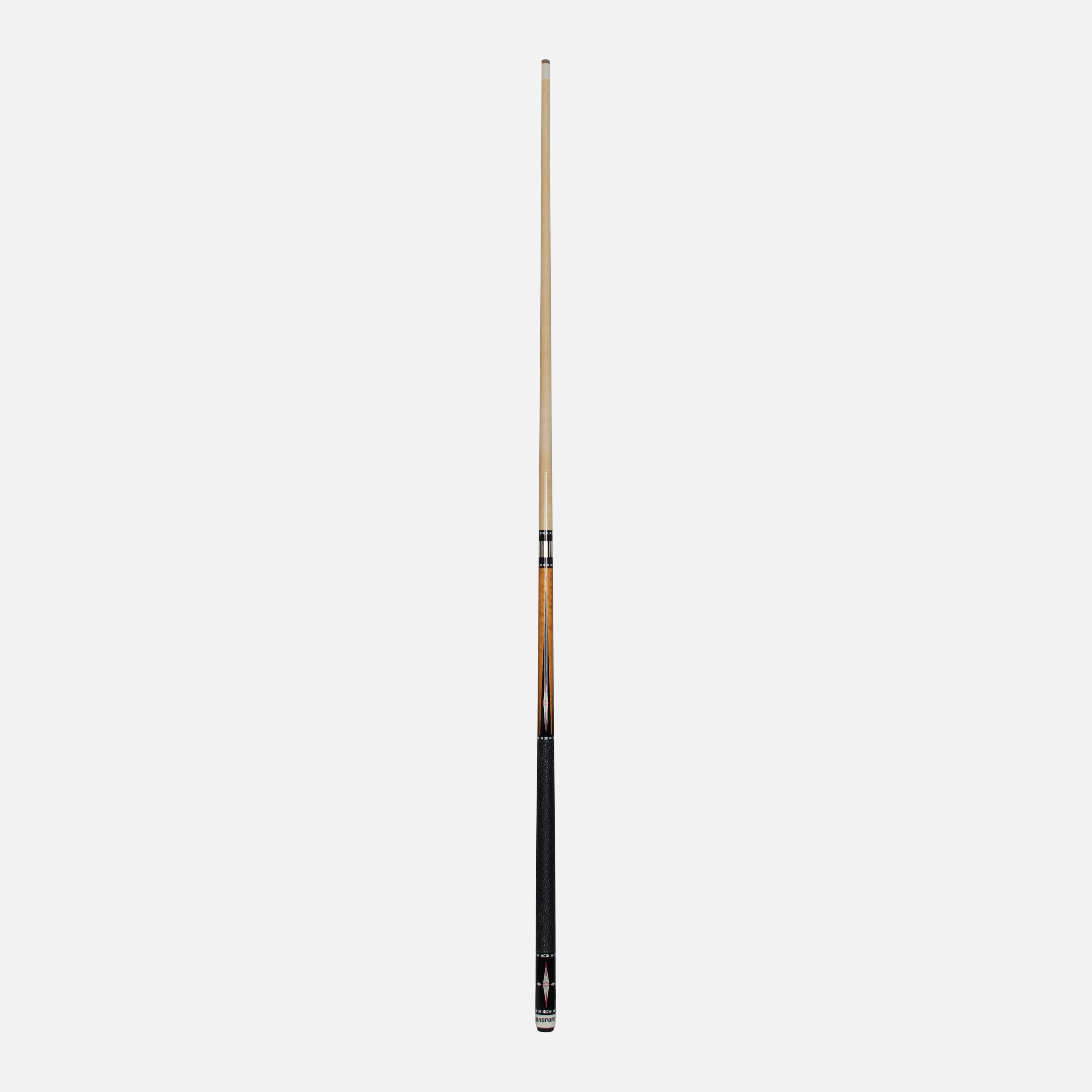 BILLIARD MAPLE CUE W/BAG AMBER/DCL BUTT