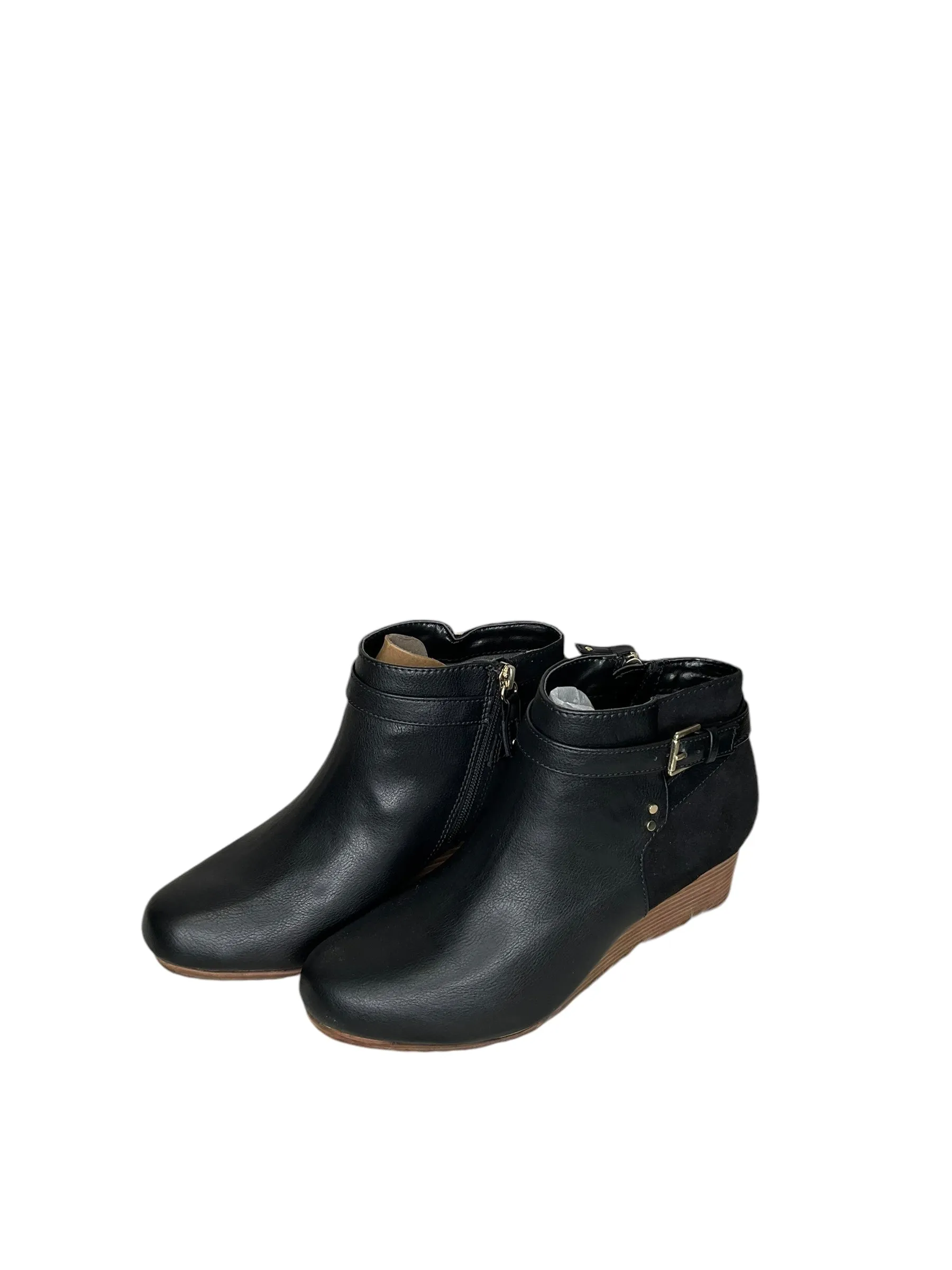 Boots Ankle Heels By Dr Scholls In Black, Size: 7.5