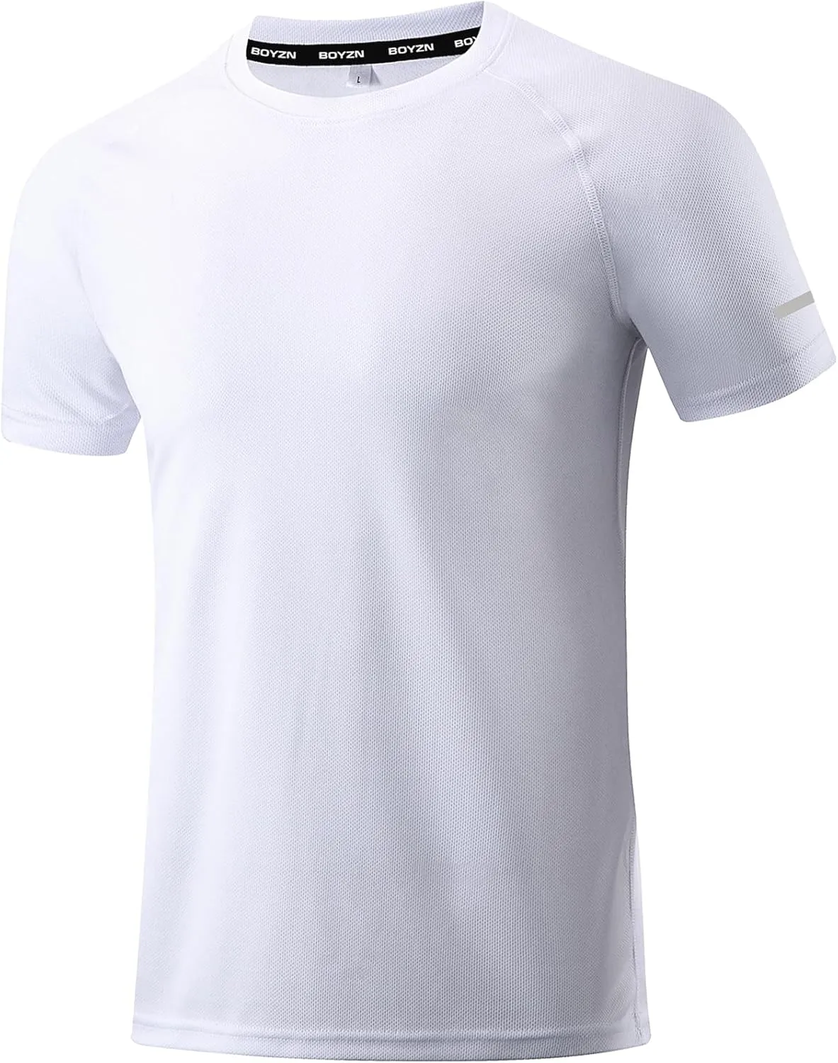 Boyzn 1, 3, 5 or 7 Pack Men's Workout Running Shirts, Dry Fit Moisture Wicking T-Shirt, Gym Athletic Short Sleeve Tee Shirts