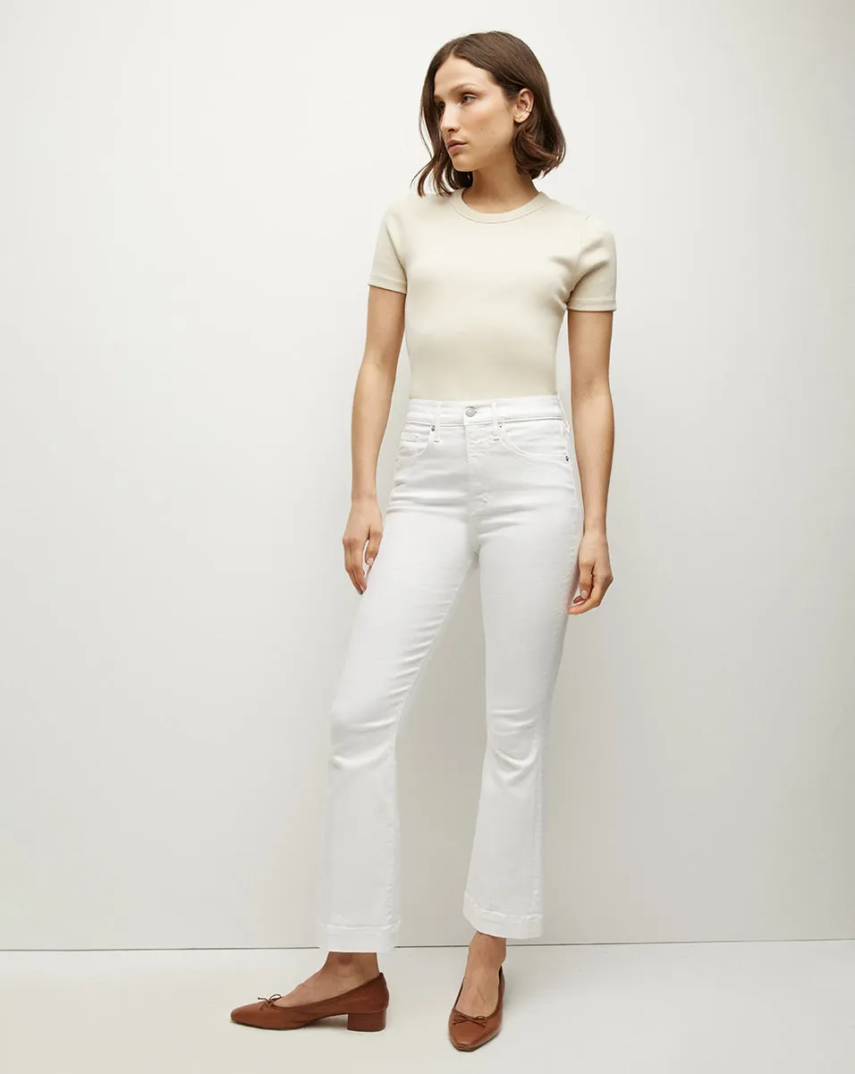 Carson High Rise Kick-Flare Jean