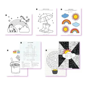Chasing Rainbows Kids Printables