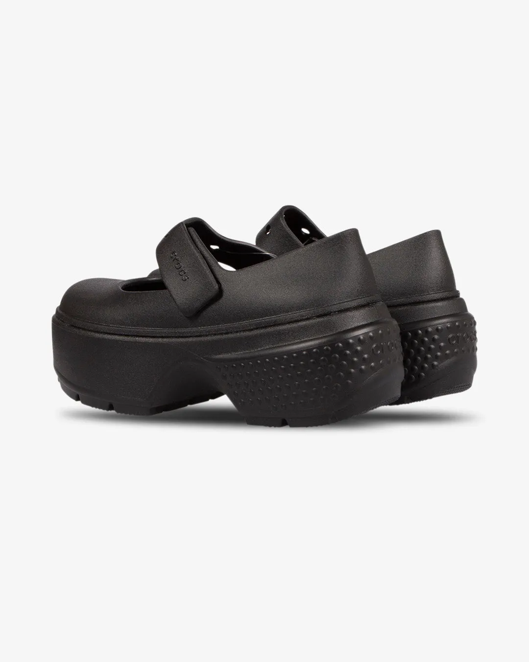 Crocs Stomp Mary Jane Black