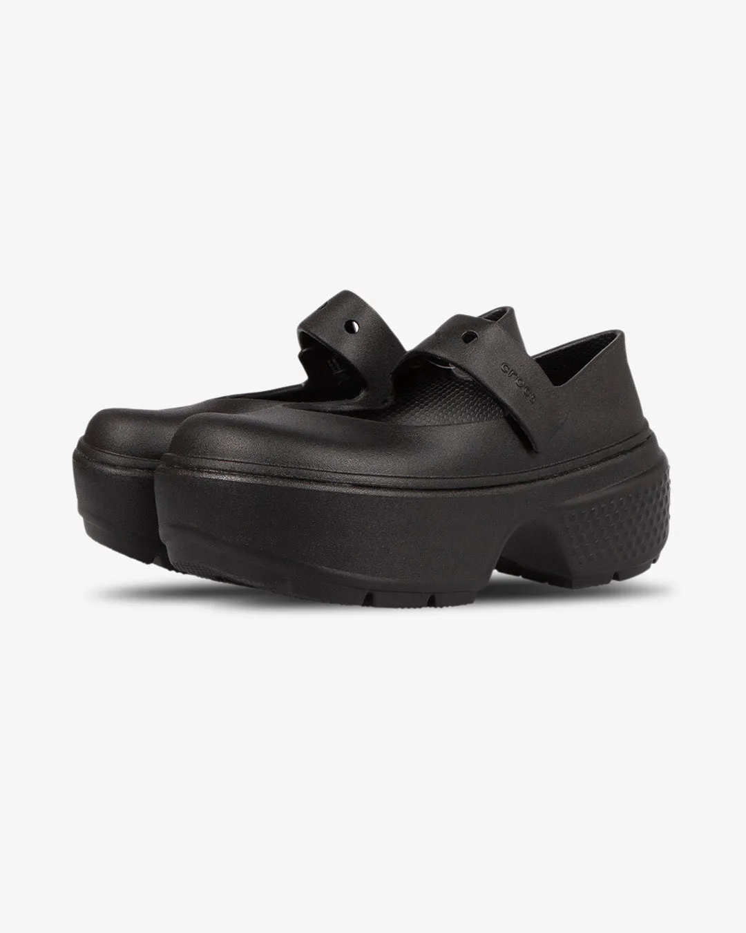 Crocs Stomp Mary Jane Black
