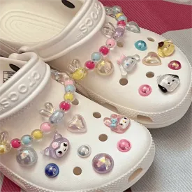 Cute Crocs Sandals Shoe Decoration W455