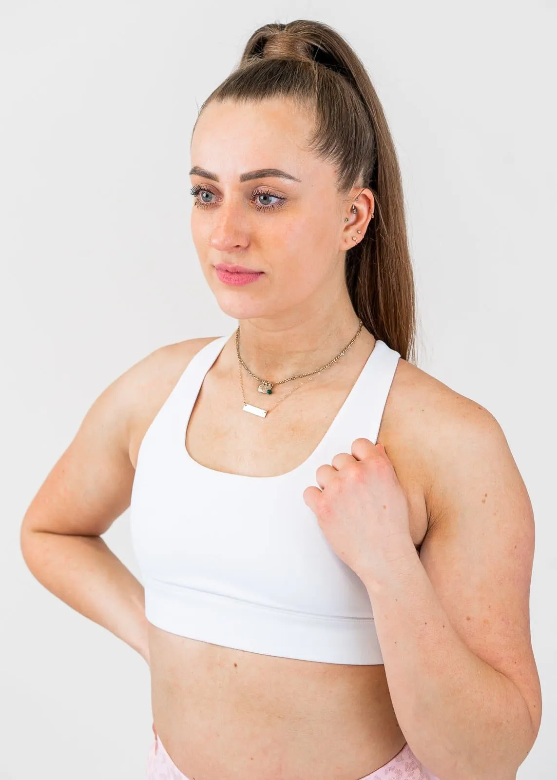 Essential Strappy Bra 1.0 | White