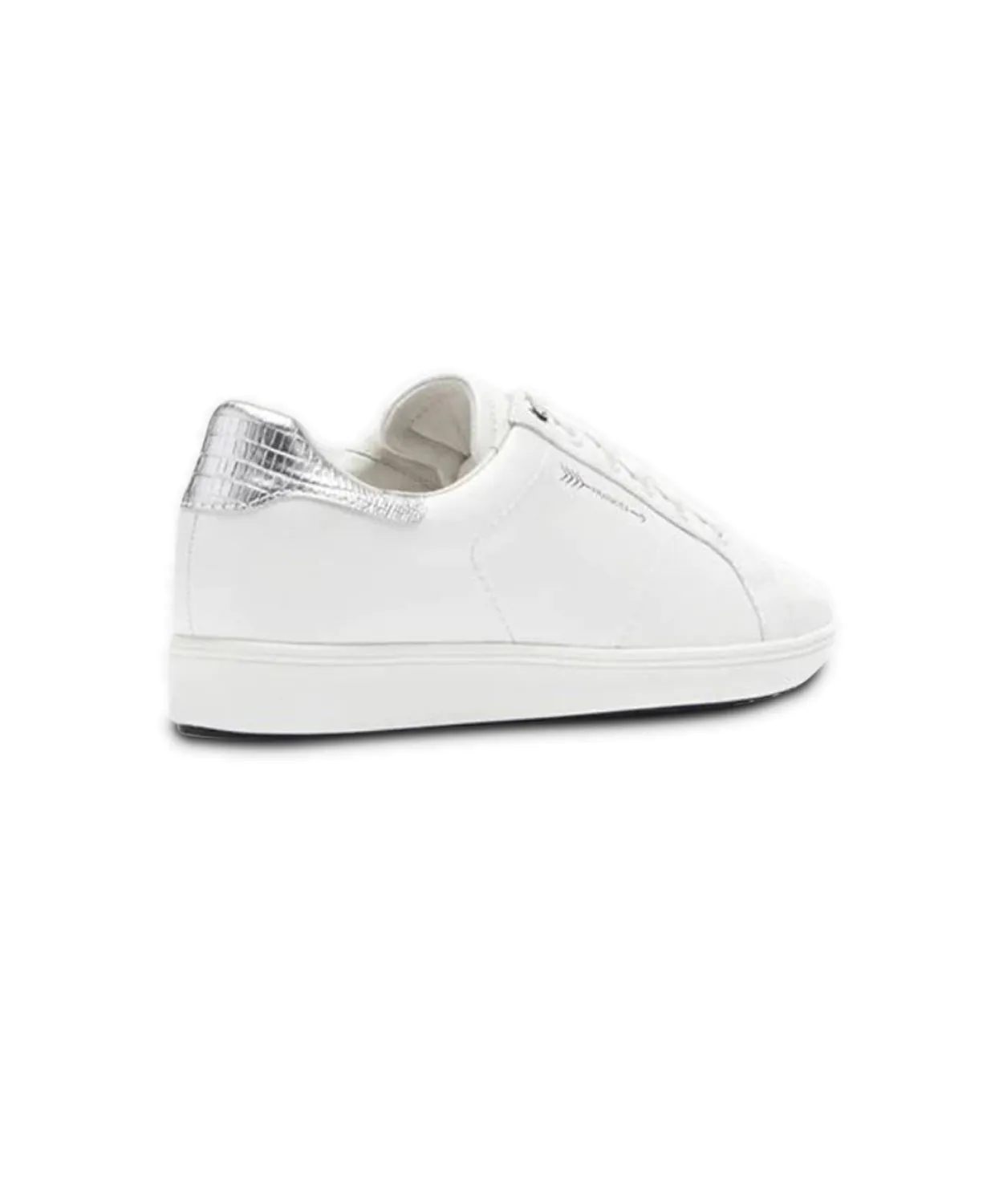 FRANKIE4 Jackie III White/Silver Lizard Sneakers