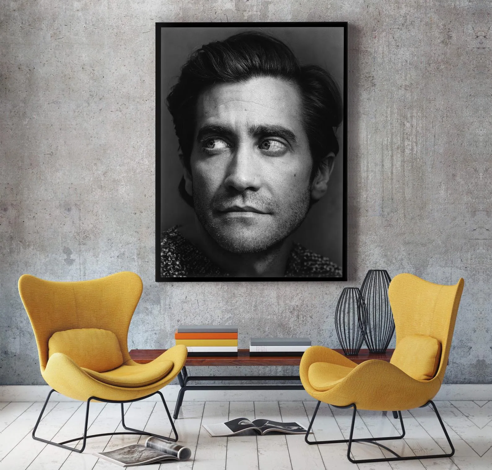 Jake Gyllenhaal Poster, Donnie Darko Art, Movie Poster, Home Decor, Custom Poster, Canvas Poster, Rolled Canvas, Home Decoration, Wall Art