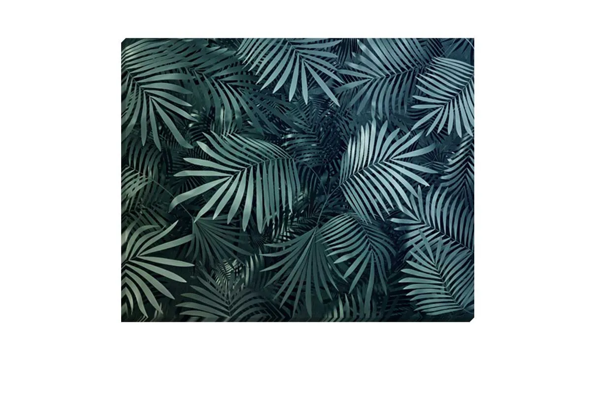 Jungle Palm Leaves | Wall Art Print