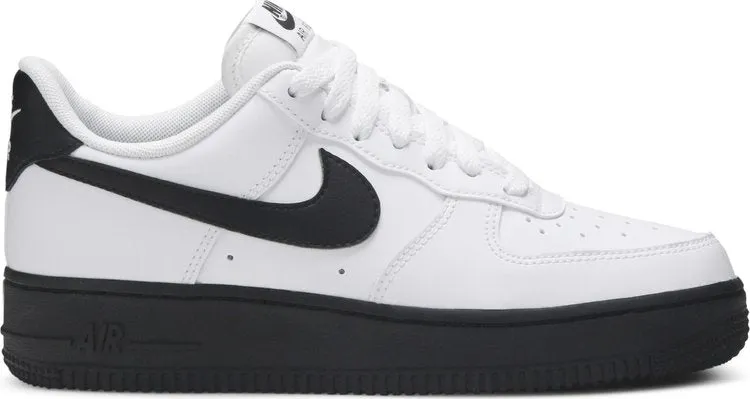 Nike Air Force 1 Low 'White Black Sole', white