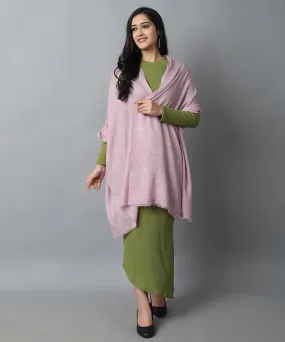Onion Pink Cashmere-Pashmina Stole