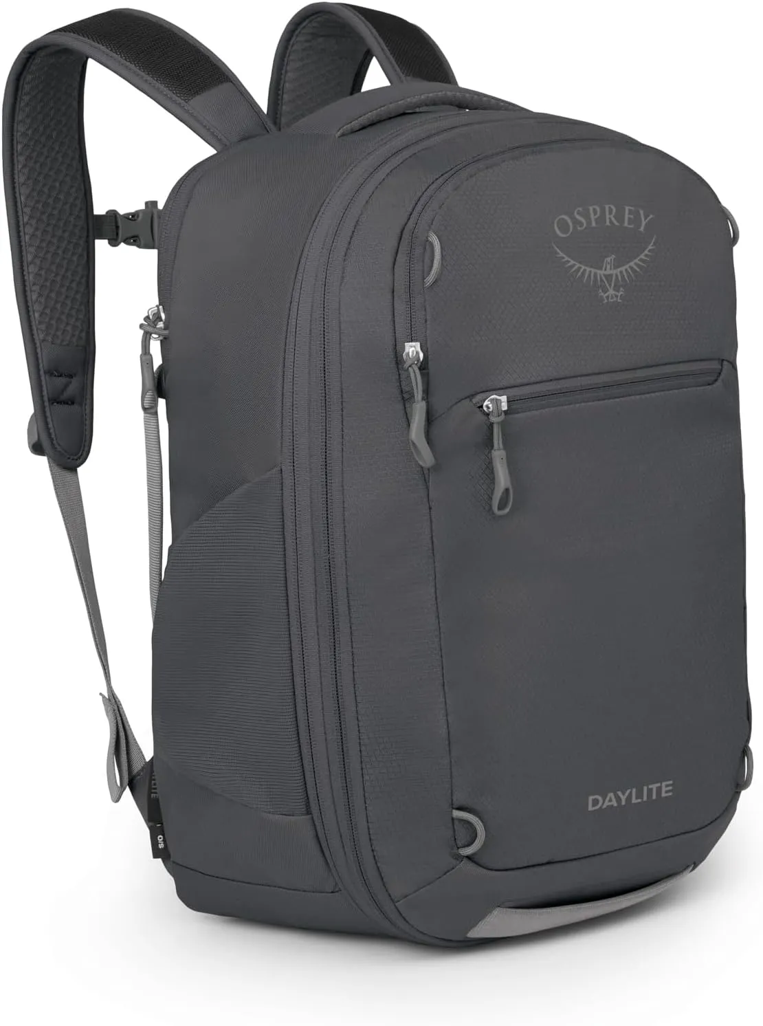 Osprey Daylite Expandable Travel Pack 26 6, Tunnel Vision Grey ?C Lightweight, Durable Backpack with Expandable Storage for Travel, Hiking, & Everyday ?C Versatile Carry-On with Internal Organization