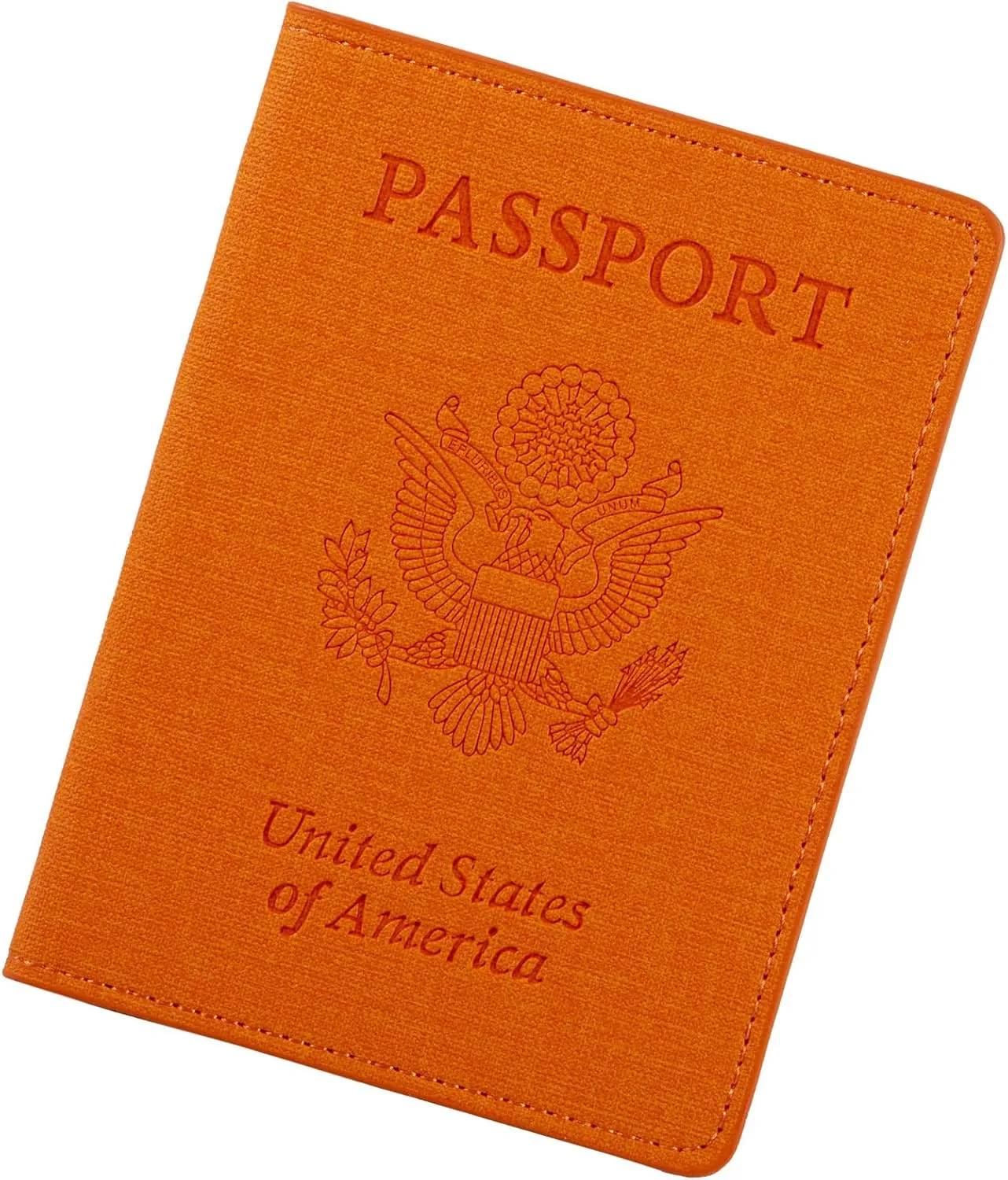 Passport Holder,Travel Accessories,Travel Gifts(Organge)