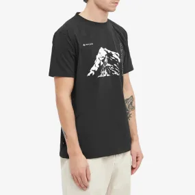 Snow Peak X Tonedtrout Mt. Tanigawa Tee Black
