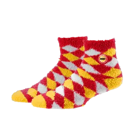 Women's Houston Rockets For Bare Feet HWC Cozy Soft Slipper Socks